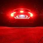 2 PCS 7443 DC12V / 2.2W Car Strobe Brake Lights with 42LEDs SMD-2835 Lamps