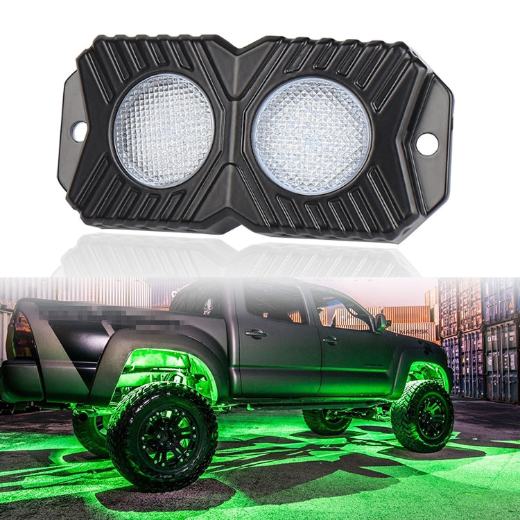 18W DC 12-24V 1.2A LED Double Row Car Bottom Light / Chassis Light / Yacht Deck Atmosphere Light