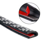 Car Carbon Fiber Texture Decoration Door & Window Seal Decorative Strip