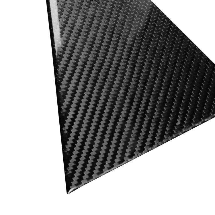 2 PCS Car Carbon Fiber Rear A Pillar Decorative Sticker for Infiniti FX 2009-2013/QX70 2014-, Left and Right Drive Universal