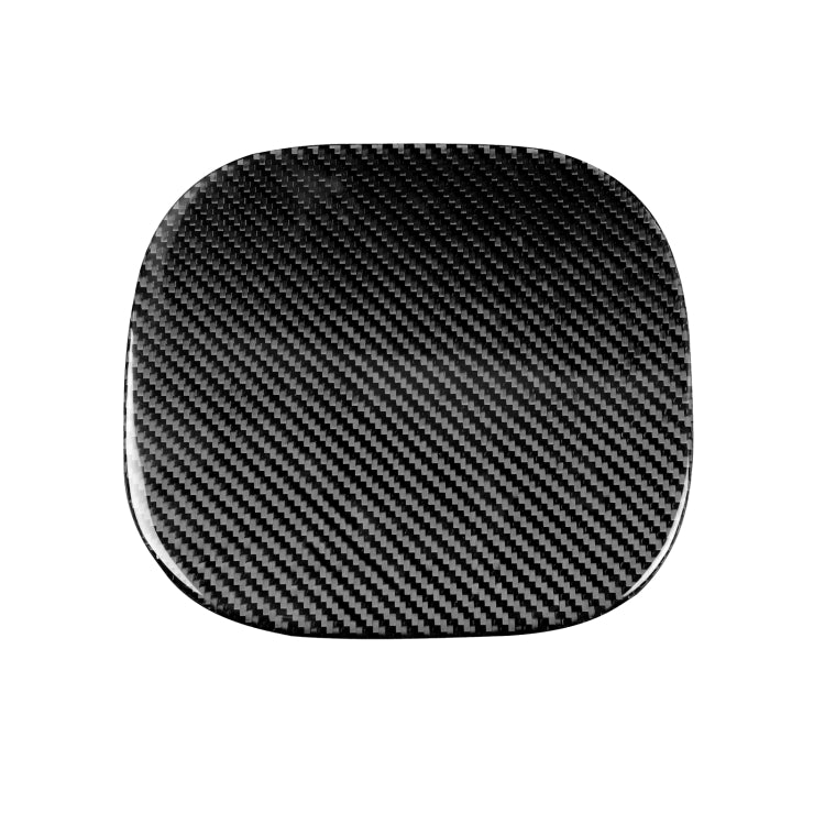 Car Carbon Fiber Fuel Tank Cover Decorative Sticker for Infiniti FX 2009-2013/QX70 2014-, Left and Right Drive Universal