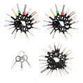 Car Plug Circuit Board Wire Harness Terminal Extraction Pick Connector Crimp Pin Back Needle Remove Tool, 59 in 1