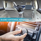 Car Electronic Stereo FM Radio Amplifier Antenna Aerial Extended Cable, Length: 3m