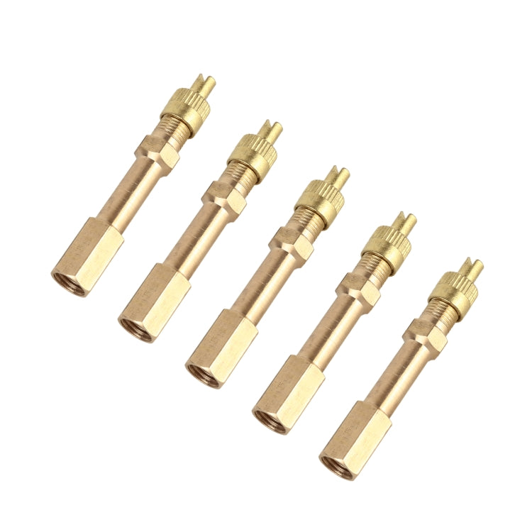 5 PCS Car Tires Valve Inflatable Extension Tube, Length: 50mm