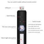D88 5V 2.5W Car Colorful Starry Sky Atmosphere Lamp without Remote Control