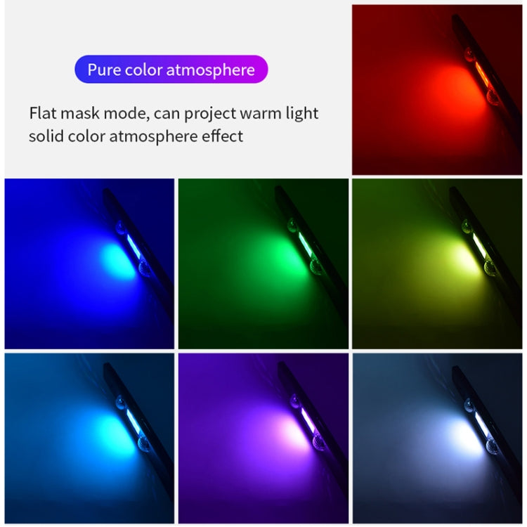 D88 5V 2.5W Car Colorful Starry Sky Atmosphere Lamp without Remote Control