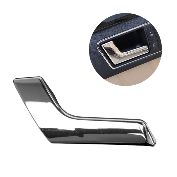 Car Left Side Electroplating Bright Inner Door Handle for Mercedes-Benz C Class W204 / X204 2008-2015, Left and Right Drive Universal