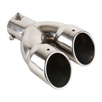 Universal Car Styling Stainless Steel Straight Exhaust Tail Muffler Tip Pipe, Inside Diameter: 7.2cm