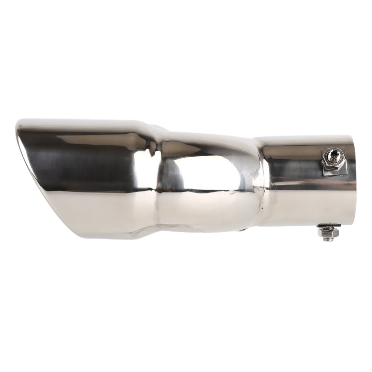 Universal Car Styling Stainless Steel Straight Exhaust Tail Muffler Tip Pipe, Inside Diameter: 7.2cm