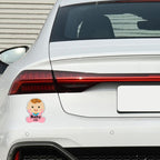 Baby in Car Free Sticker Warning Sticker