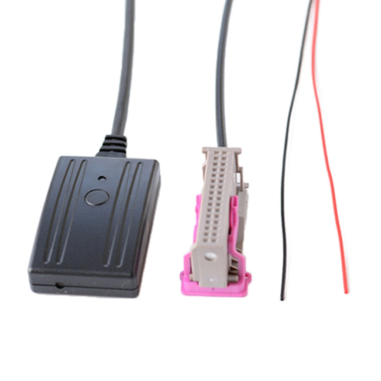 Car RNS-E 32PIN Bluetooth Music AUX Digital Audio Cable + MIC + Music Change for Audi A3 A4 A6 A8 TT R8 — For Audi A3 A4 A6
