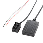 Car AUX Bluetooth Audio Cable + MIC for BMW Mini One Cooper
