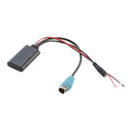 Car AUX Bluetooth Wireless Music Audio Cable + MIC Phone for Alpine KCE-236B 9870/9872 — view 3