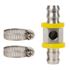 Motorcycle 3/8 inch Fuel Pipe Fuel Pressure Connector