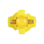 10 PCS B8.3 0.2W DC12V Wedge Instrument Panel COB LED Light Dashboard Gauge Cluster Indicator Lamp Bulb