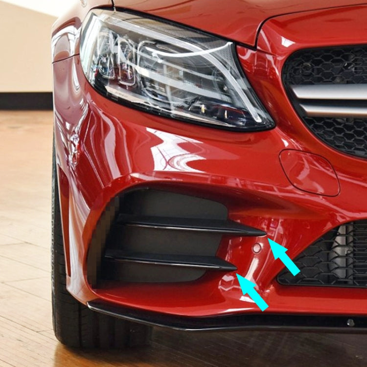 Car Air Inlet Grille Decoration Sticker Strip for Mercedes-Benz C Class C180L/C260L/C300L