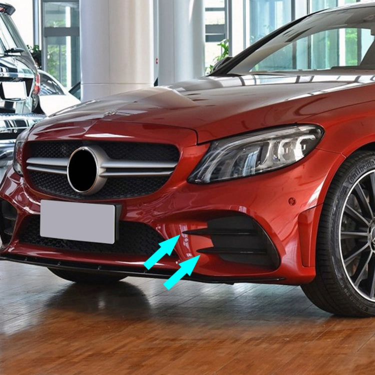 Car Air Inlet Grille Decoration Sticker Strip for Mercedes-Benz C Class C180L/C260L/C300L