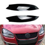 Car Headlight Eyebrow Decoration Sticker for Volkswagen Golf 5
