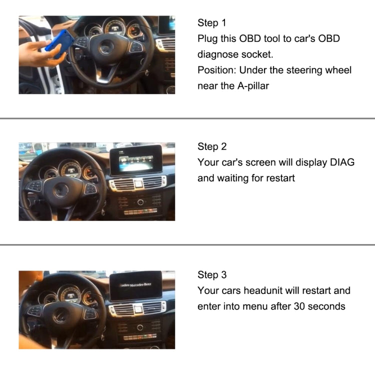 for Mercedes-Benz NTG5 S1, Car OBD Activation Tool