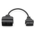 22Pin to 16Pin Car OBD2 Conversion Cable OBDII Diagnostic Adapter Cable for Toyota