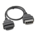 14Pin to 16Pin Car OBD2 Conversion Cable OBDII Diagnostic Adapter Cable for Nissan