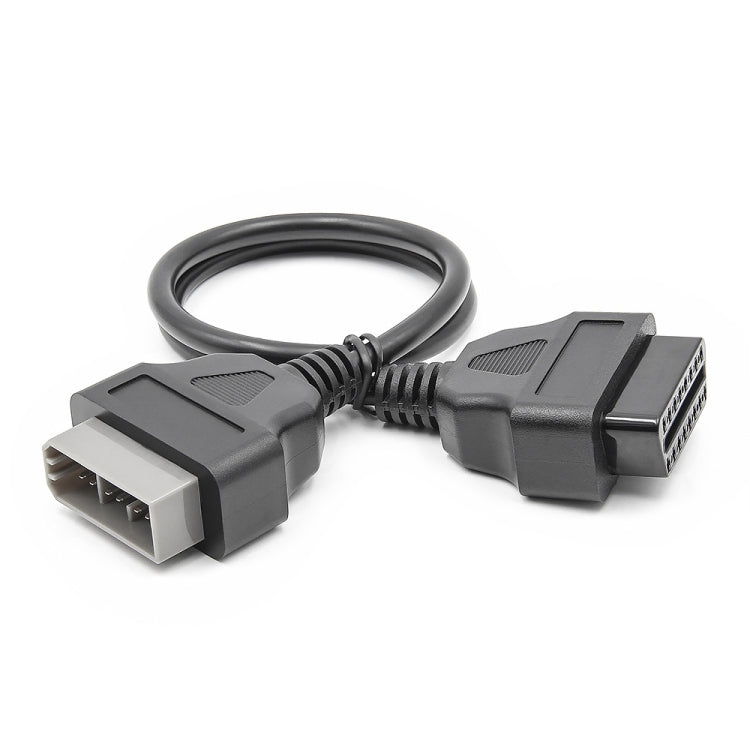 14Pin to 16Pin Car OBD2 Conversion Cable OBDII Diagnostic Adapter Cable for Nissan