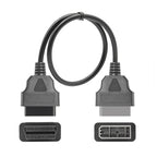 14Pin to 16Pin Car OBD2 Conversion Cable OBDII Diagnostic Adapter Cable for Nissan
