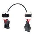 10Pin to 16Pin Car OBD2 Conversion Cable OBDII Diagnostic Adapter Cable for Opel
