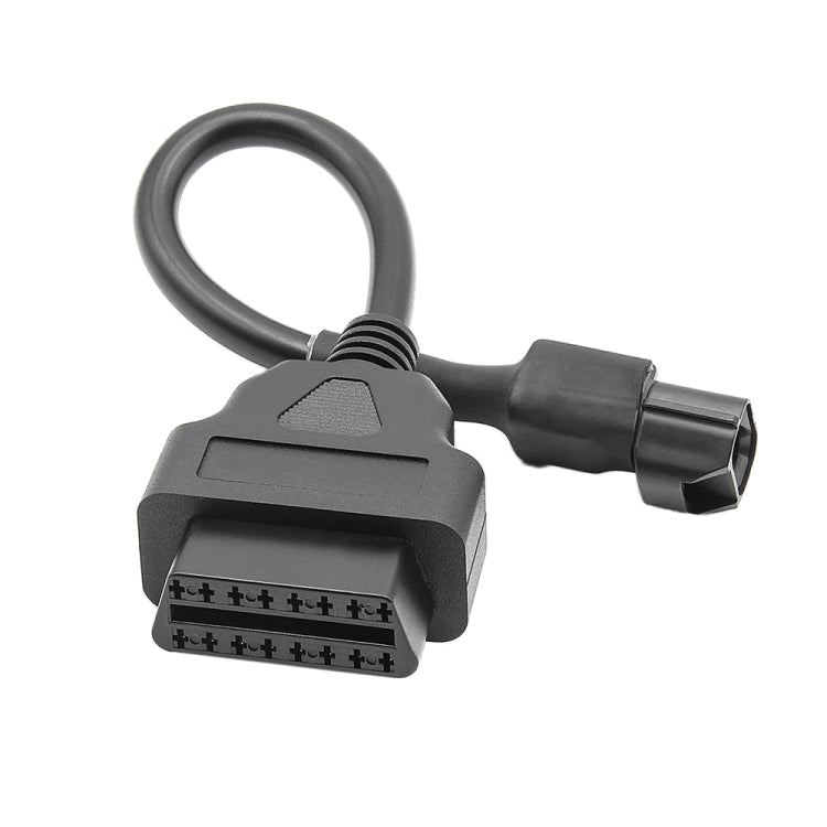 Motorcycles OBD2 Conversion Cable OBDII Diagnostic Adapter Cable for KYMCO, 16Pin to 3Pin