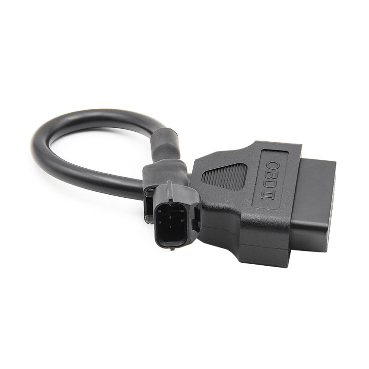 Motorcycles OBD2 Conversion Cable OBDII Diagnostic Adapter Cable for KYMCO, 16Pin to 3Pin