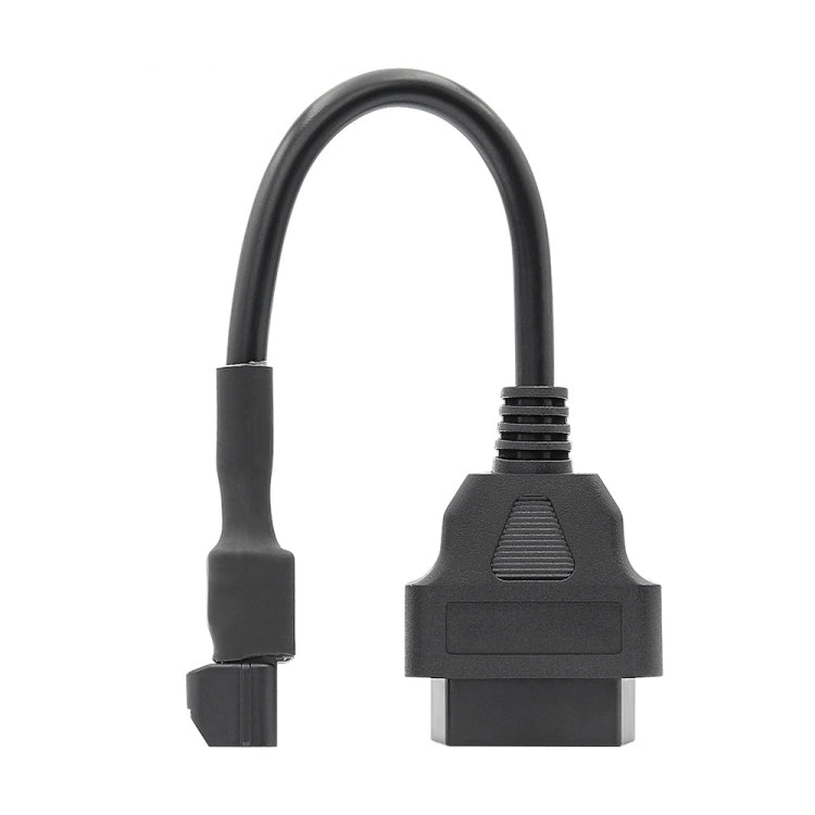 Motorcycles OBD2 Conversion Cable OBDII Diagnostic Adapter Cable for KYMCO, 16Pin to 3Pin