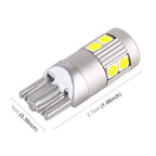 4 PCS T10 DC12V / 2W Car Clearance Light 9LEDs SMD-3030 Lamp Beads