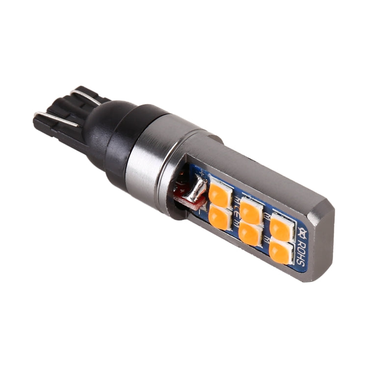 4 PCS T10 DC12V / 4W Car Clearance Light 12LEDs SMD-3030 Lamp Beads