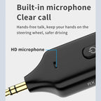 A60 3 in 1 Car Bluetooth Receiver Transmitter 3.5AUX Hands-free Call