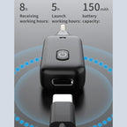A60 3 in 1 Car Bluetooth Receiver Transmitter 3.5AUX Hands-free Call