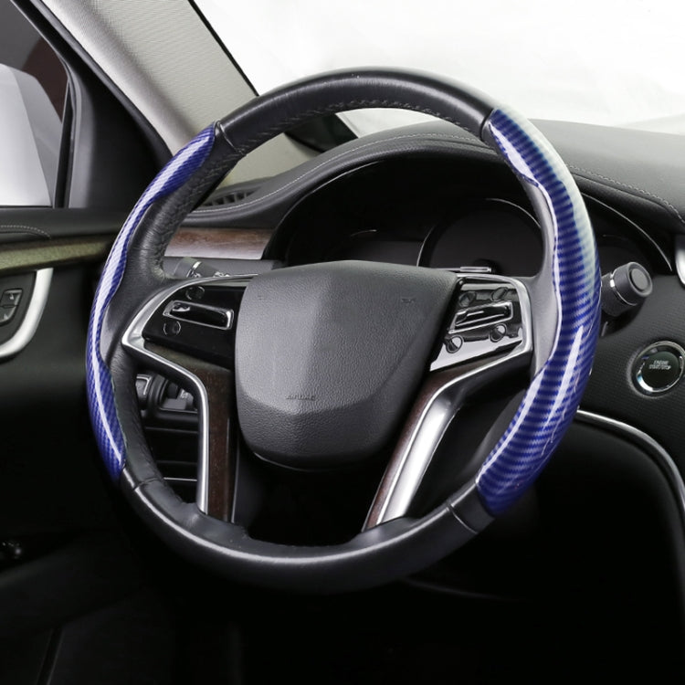 Car Universal Carbon Fiber Steering Wheel Cover — view 6