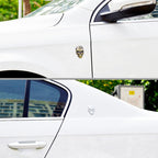 Three-dimensional Devil Skull Metal Plating Car Sticker