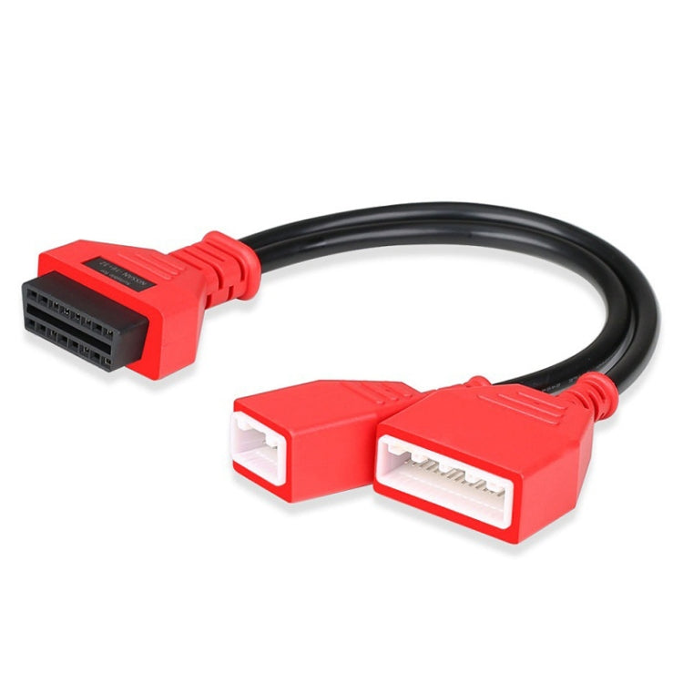16 + 32 Pin External Thread to OBD2 Extension Cable for Nissan Sylphy