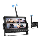 Car Digital Wireless Rear-view Split-screen Monitor Single Record