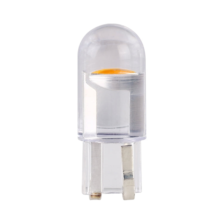 50 PCS T10 DC12V / 0.3W Car Clearance Light COB Lamp Beads