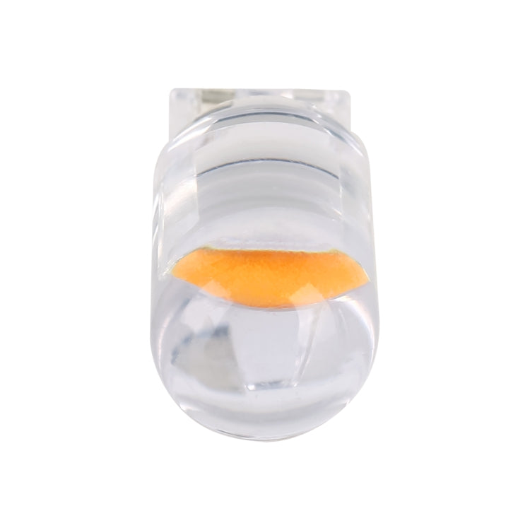 50 PCS T10 DC12V / 0.3W Car Clearance Light COB Lamp Beads