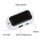 Car Solar Energy Anti-theft Device LED Warning Light