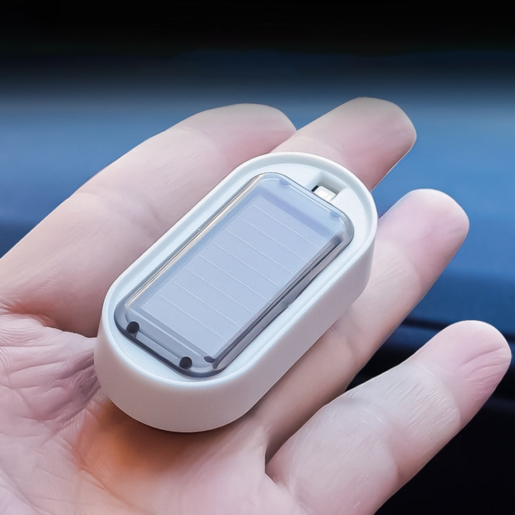 Car Solar Energy Anti-theft Device LED Warning Light