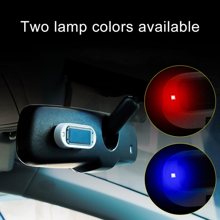 Car Solar Energy Anti-theft Device LED Warning Light