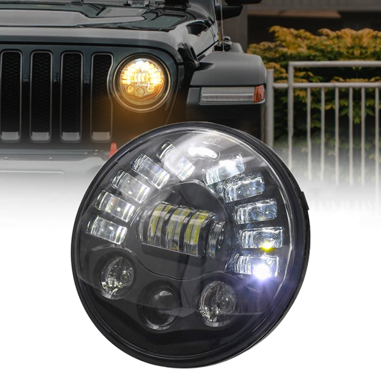 Car Matrix Gradient LED Headlight Lamps for Jeep Wrangler