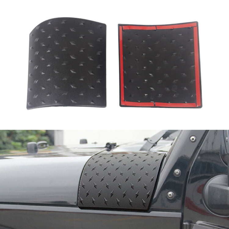 Car A-pillar Wrap Angle Cover for Jeep Wrangler JK 2007-2017