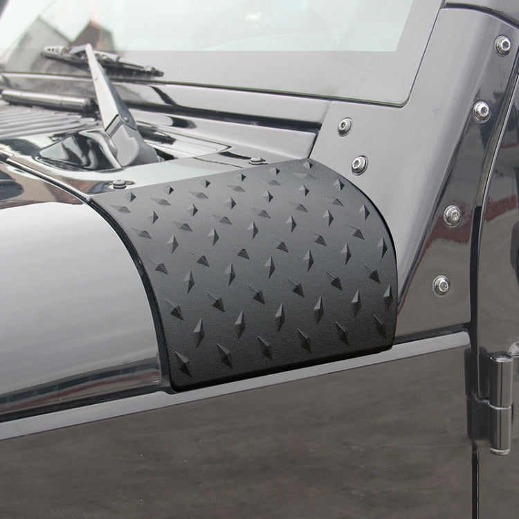 Car A-pillar Wrap Angle Cover for Jeep Wrangler JK 2007-2017