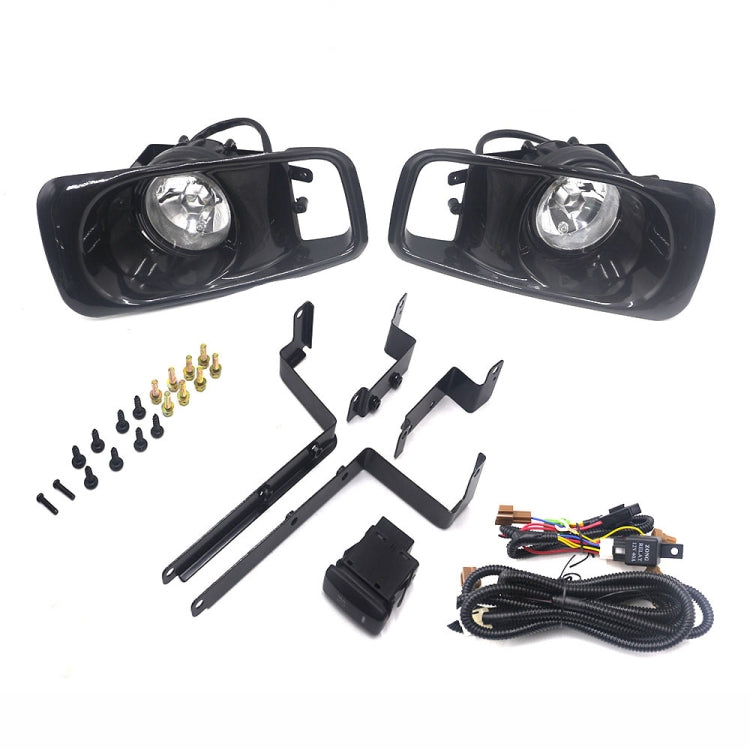 1 Pair Car Modified Front Fog Light for Honda Civic 1999-2000 — For Honda Civic 1999-2000 (White Light)