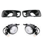 1 Pair Car Modified Front Fog Light for Honda Civic 1999-2000 — For Honda Civic 1999-2000 (Yellow Light)