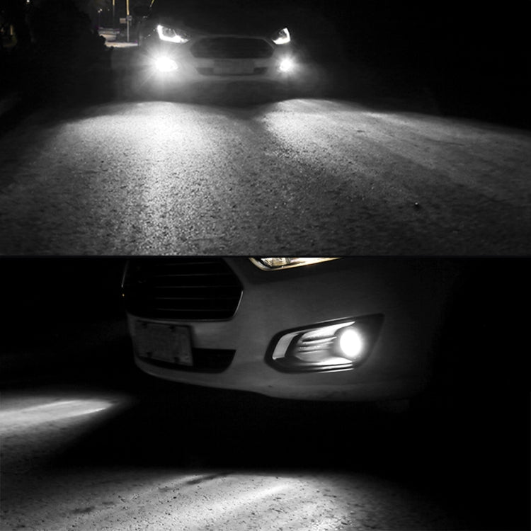 1 Pair Car Modified Front Fog Light for Honda Civic 1999-2000 — Yellow Light